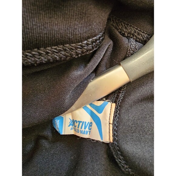 Old Navy Active Black Bootcut Yoga Pants Women’s Size Small Reversible Stretch - Picture 4 of 6